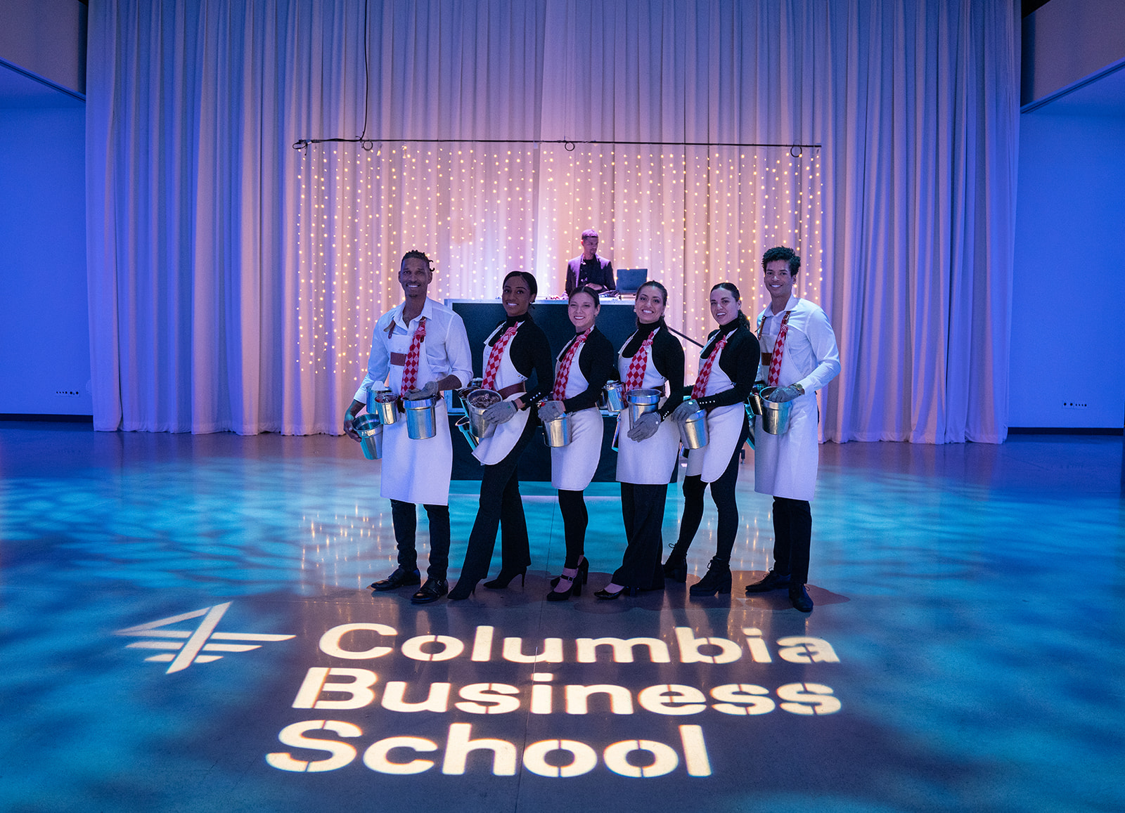 Columbia Business School and Oyster XO holiday party at The Glasshouses in NYC